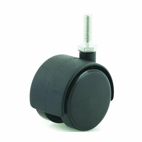 C-T20T1Bk 2In Twin Wheel Swive, Dh Casters, Mfr#: C-T20T1BK